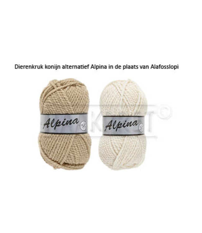 Haakpret Paket Hase - alternatives Garn 50%  Wolle