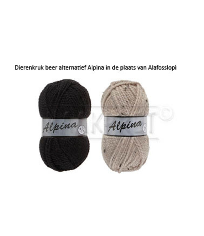 Haakpret Package Bear - alternative yarn 50%  wool