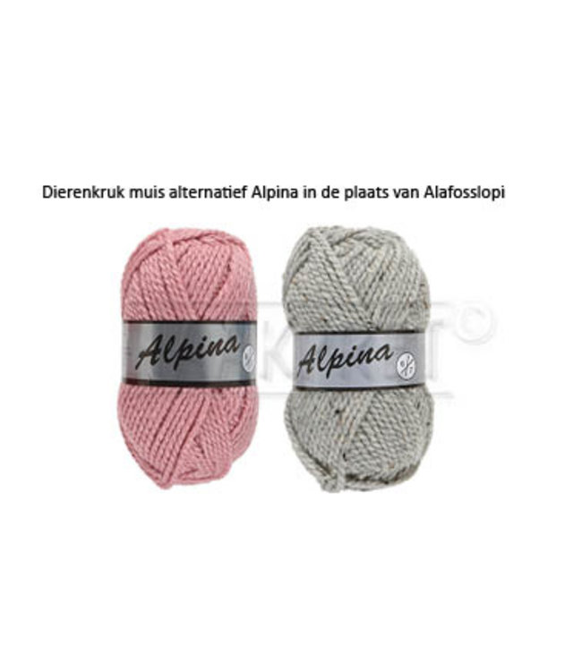 Haakpret Paquet Souris - fil alternatif 50% laine