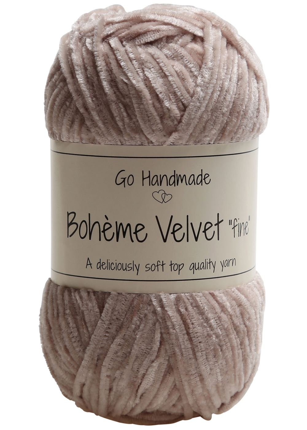 Go Handmade Bohème Velvet FINE, laine chenille 50g