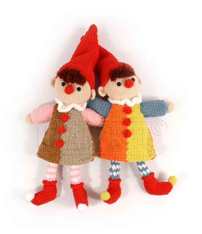 Haakpret Harlekijntje Häkelanleitung - A5 (Niederländisch) - Anja Toonen