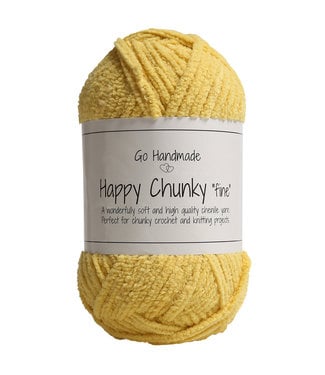 Go Handmade Happy Chunky Fine Yellow