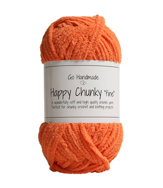 Go Handmade Happy Chunky Fine Orange