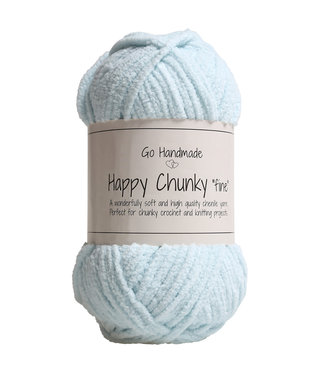 Go Handmade Happy Chunky Fine Light Blue