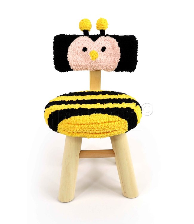 Haakpret Peuterstoel lieveheersbeest en bij - A5 patron au crochet (Néerlandais)   - Anja Toonen
