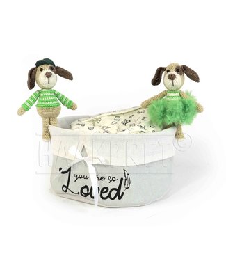 Haakpret Yarn package Knijpertje Hond - including design (Dutch only)