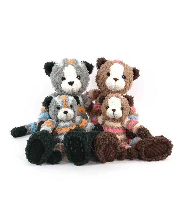 Haakpret Familie Kat -  Design A5 (Dutch)   - Anja Toonen