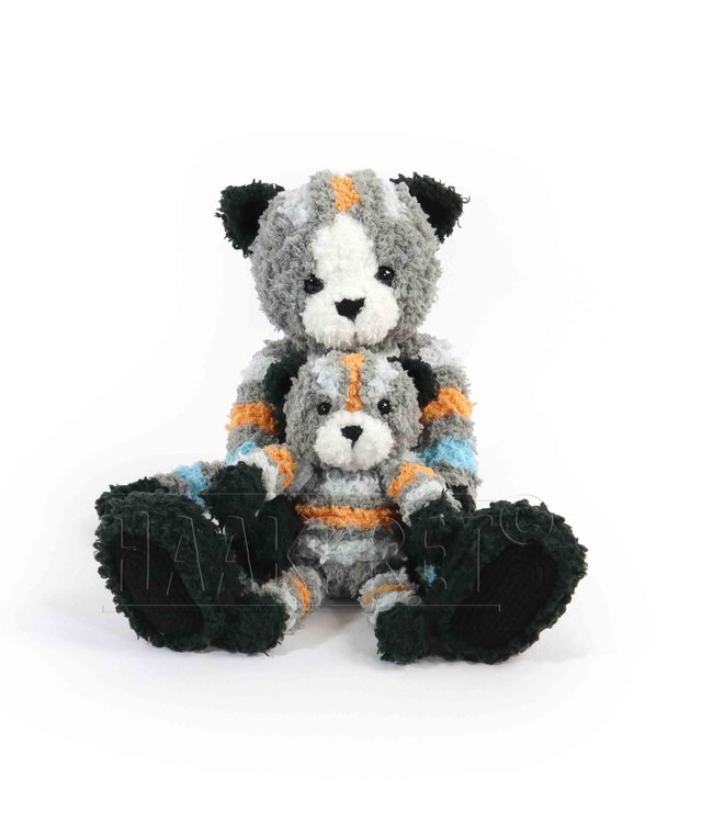 Haakpret Familie Kat -  Design A5 (Dutch)   - Anja Toonen