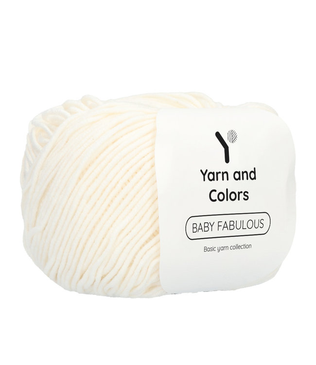 Yarn and Colors  Baby Fabulous 002 - Cream