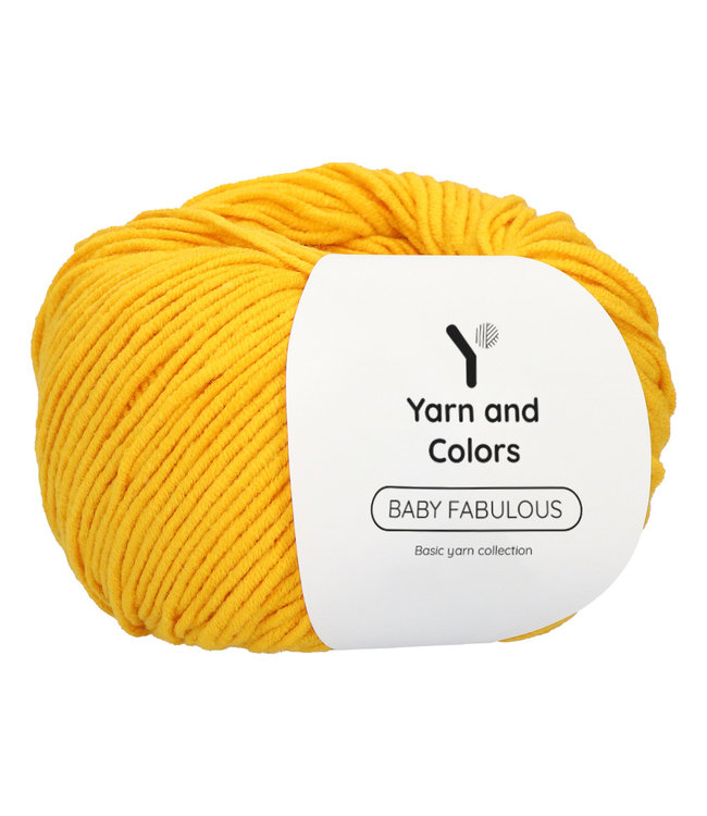 Yarn and Colors  Baby Fabulous 015 - Mustard