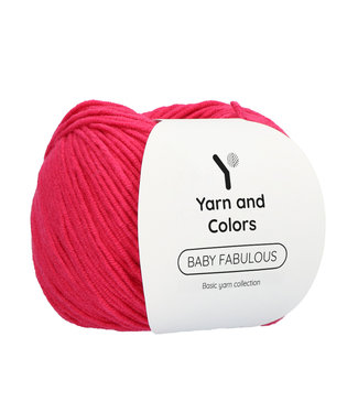 Yarn and Colors  Baby Fabulous 033 - Raspberry