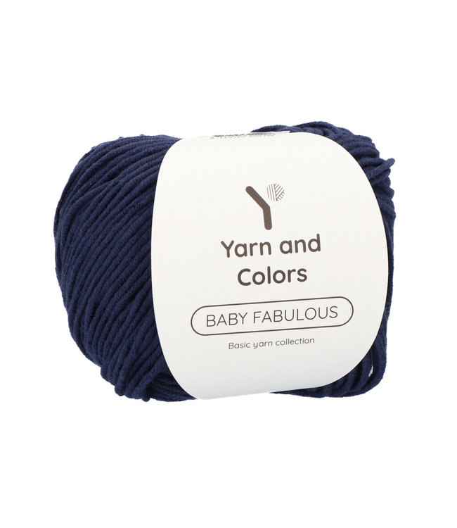 Yarn and Colors - Yarn Crafts Wholesale Baby Fabulous 059 - Dark Blue