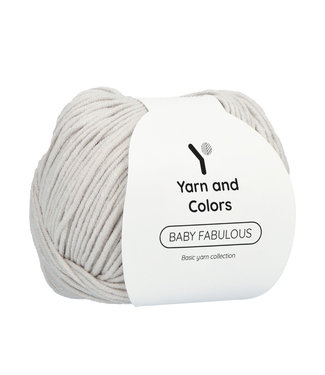 Yarn and Colors - Yarn Crafts Wholesale Baby Fabulous 095 - Soft Grey