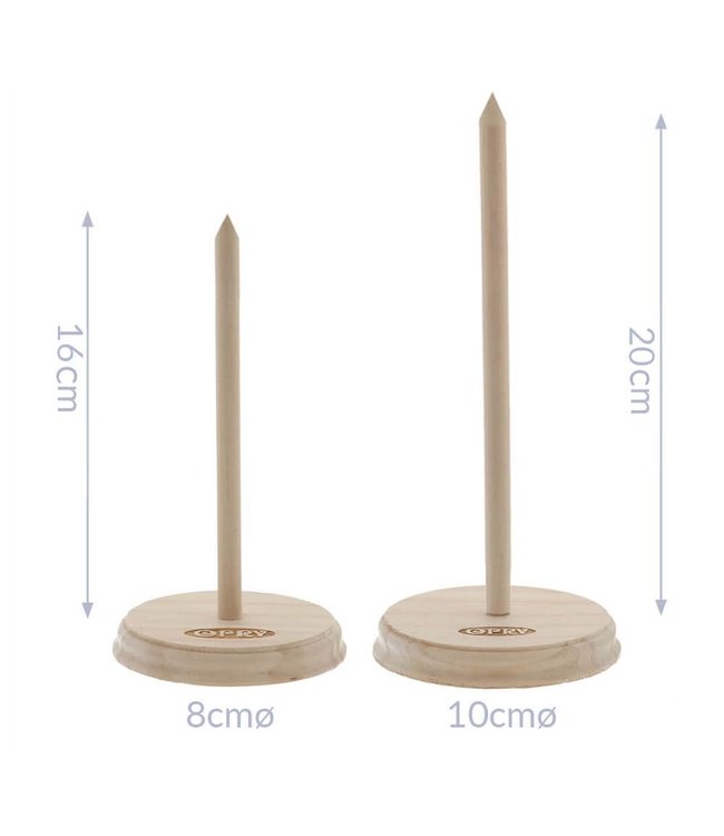 de Bondt B.V. Support de poupée en bois 16 ou 20 cm