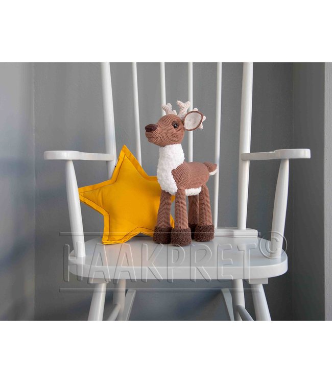 Haakpret Beesies haken deel 2 - hoog op de poten op de roller - Dutch