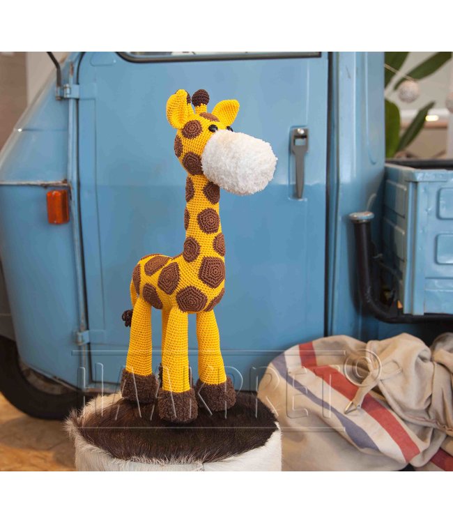 Haakpret Beesies haken deel 2 - hoog op de poten op de roller - Dutch