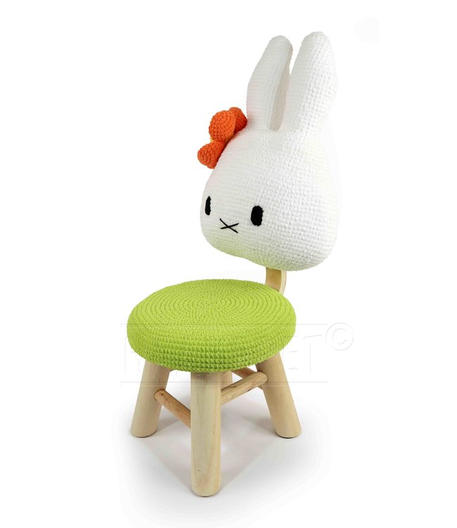 Haakpret Kootje Peuterstoel hoes  -  A5 werkbeschrijving - Anja Toonen