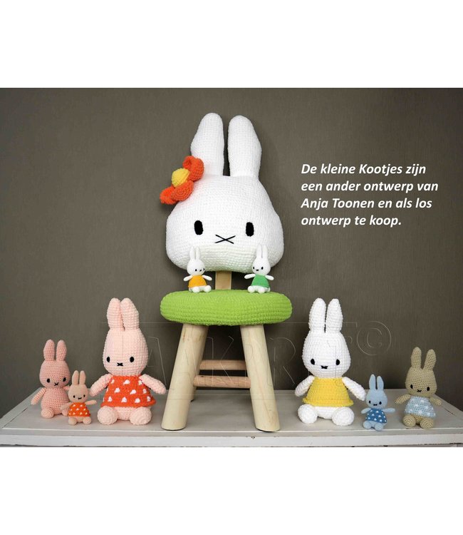 Haakpret Kootje Peuterstoel hoes  -  A5 werkbeschrijving - Anja Toonen
