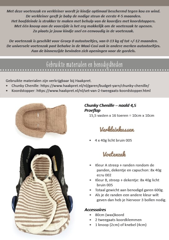 Voetenzak voor de Maxi-Cosi kopen? Shop online