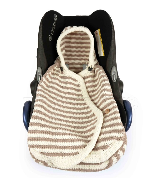 Haakpret Maxi Cosi voetenzak en verkleiner -  Design A5 (Dutch)   - Anja Toonen