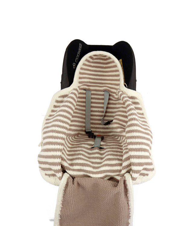 Haakpret Maxi Cosi voetenzak en verkleiner -  Design A5 (Dutch)   - Anja Toonen