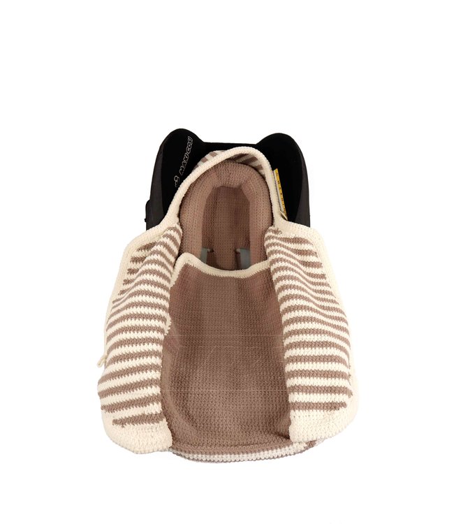 Haakpret Maxi Cosi voetenzak en verkleiner  - A5 (Néerlandais)   - Anja Toonen