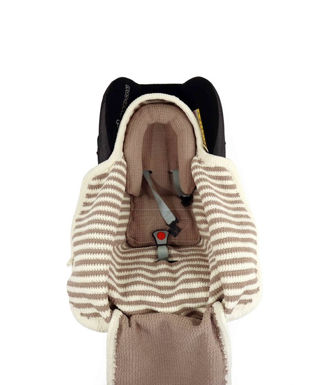 Haakpret Maxi Cosi voetenzak en verkleiner  - A5 (Néerlandais)   - Anja Toonen