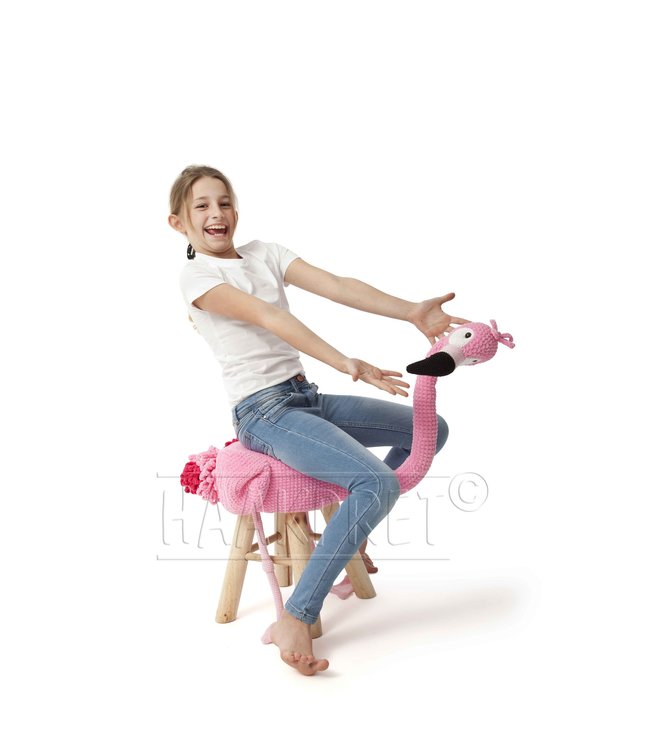 Haakpret Package Flamingo - alternative with Chunky Monkey
