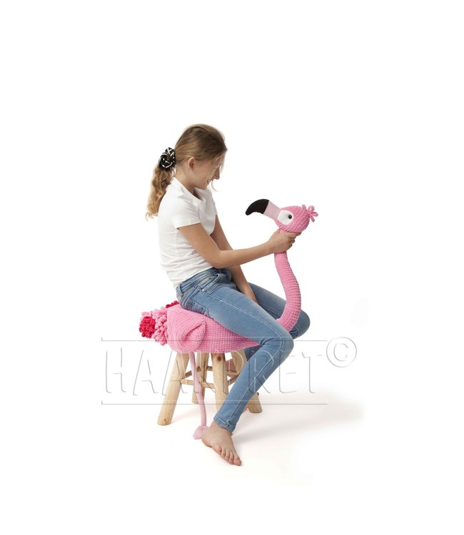 Haakpret Pakket Flamingo - alternatief met Chunky Monkey
