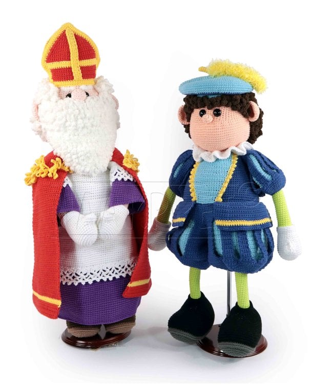 Haakpret Piet - Häkelanleitung A5 (Niederländisch)  - Anja Toonen