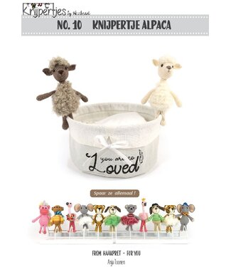 Haakpret Nr. 10 Knijpertje Alpaca- Dutch crochet description A5