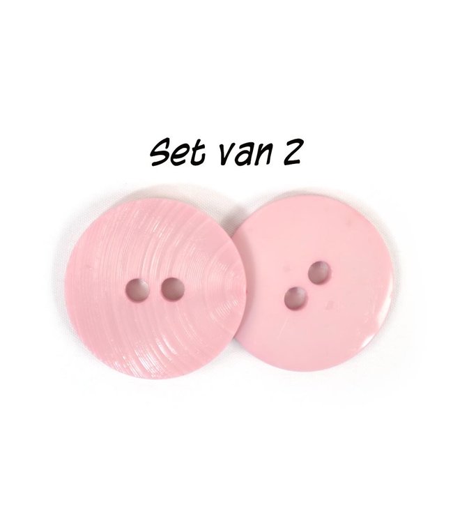 Haakpret 50 mm buttons to fit the Baby doll - 2 pieces