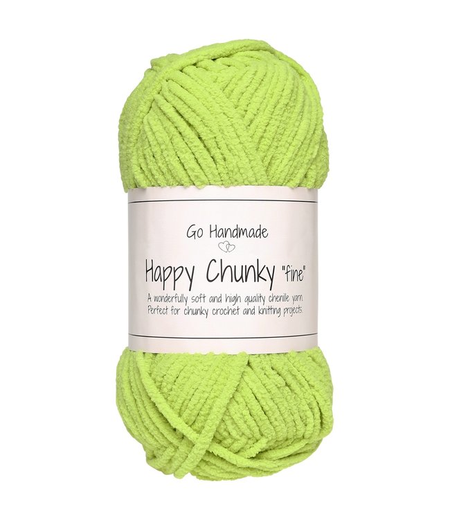 Go Handmade Happy Chunky Fine Kiwi Green