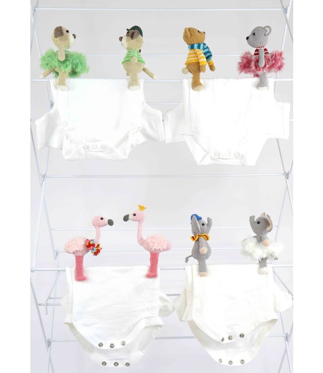 Haakpret Nr. 11 Knijpertje Lapin - description du crochet néerlandais A5