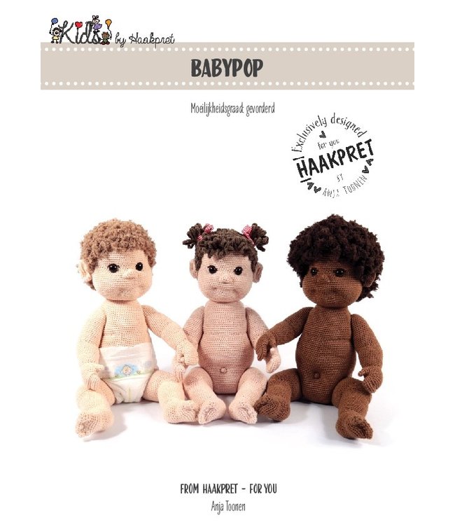 Haakpret Babypop -  Design A5 (Dutch)   - Anja Toonen