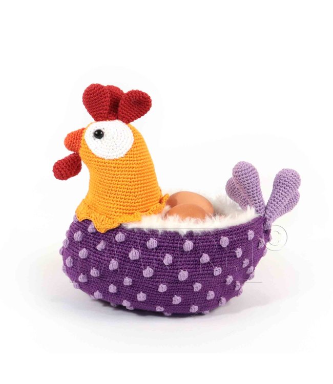 Haakpret Dottie le poulet de Pâques - A5 (Néerlandais)   - Anja Toonen