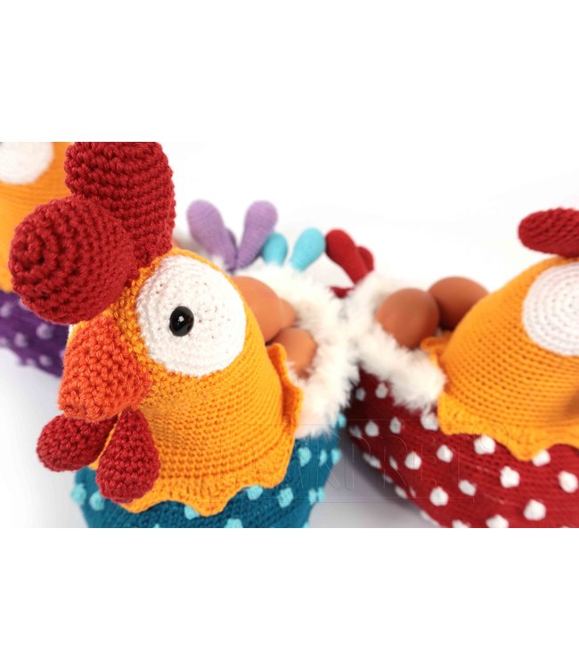 Haakpret Dottie das Osterhuhn - A5 (Allemand)   - Anja Toonen