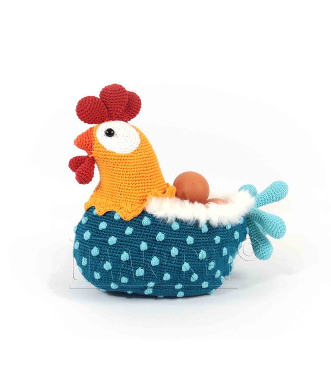 Haakpret Dottie das Osterhuhn - A5 (Allemand)   - Anja Toonen