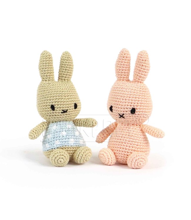 Haakpret Kuschelhase und Mobile -  Design A5 (German)   - Anja Toonen