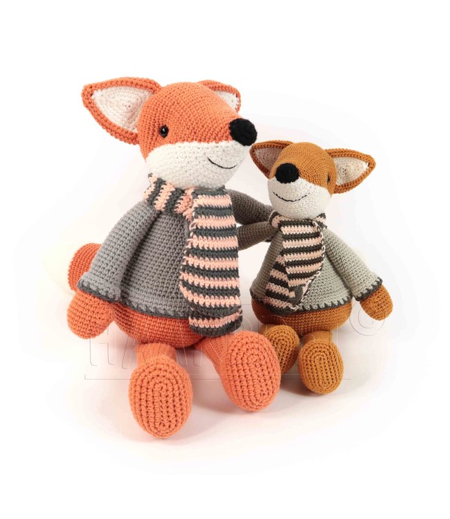 Haakpret Bos de Vos -  Design A5 (Dutch)   - Anja Toonen