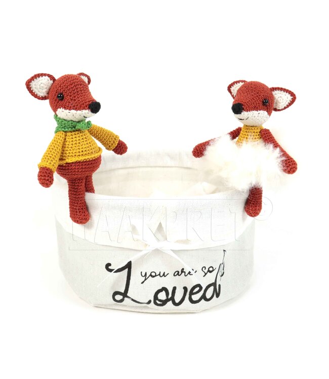 Haakpret Nr. 20 Knijpertje Vos - Dutch crochet description A5