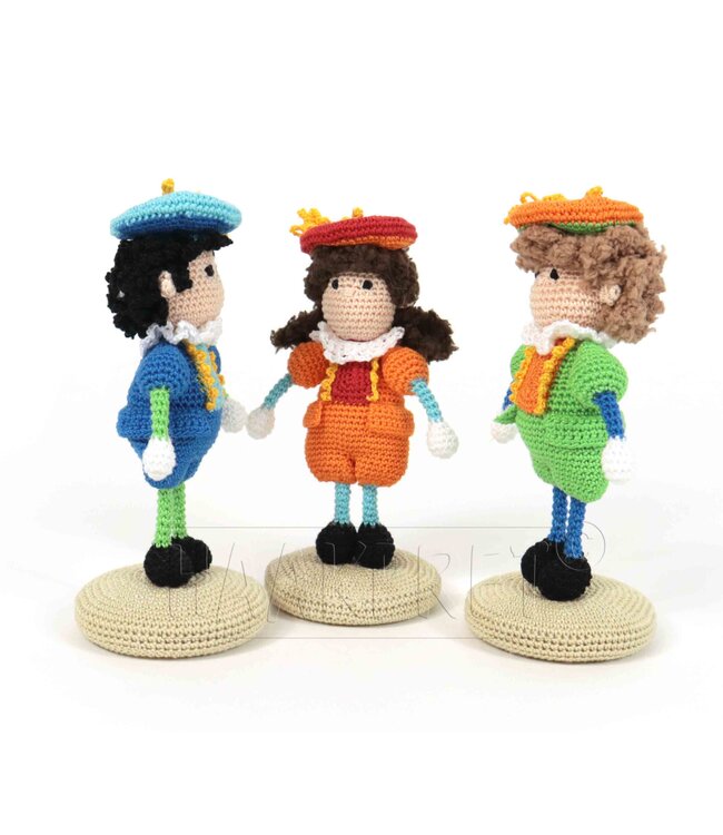 Haakpret Mini mensje Piet -  Design A5 (Dutch)   - Anja Toonen