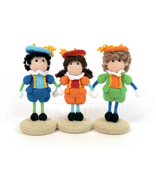 Haakpret Mini mensje Piet - A5 (Néerlandais)   - Anja Toonen