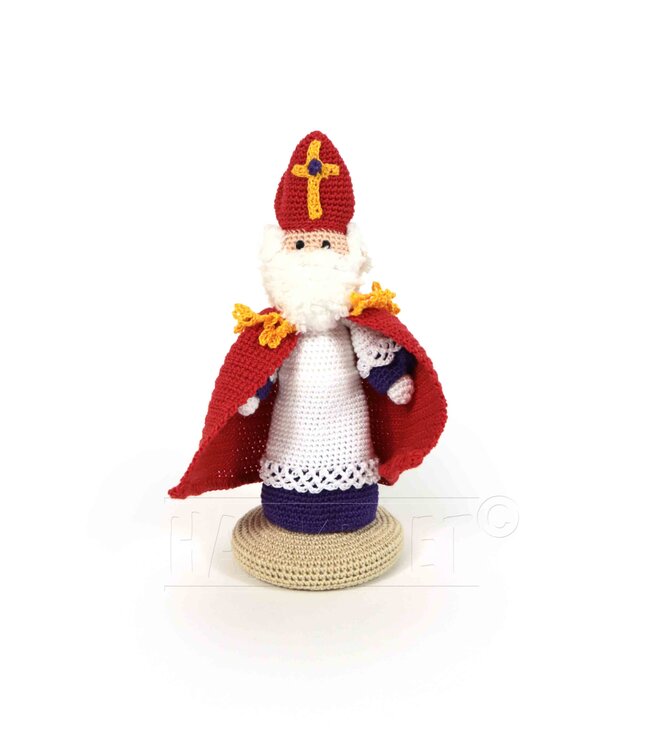 Haakpret Mini mensje Sint - A5 (Néerlandais)   - Anja Toonen
