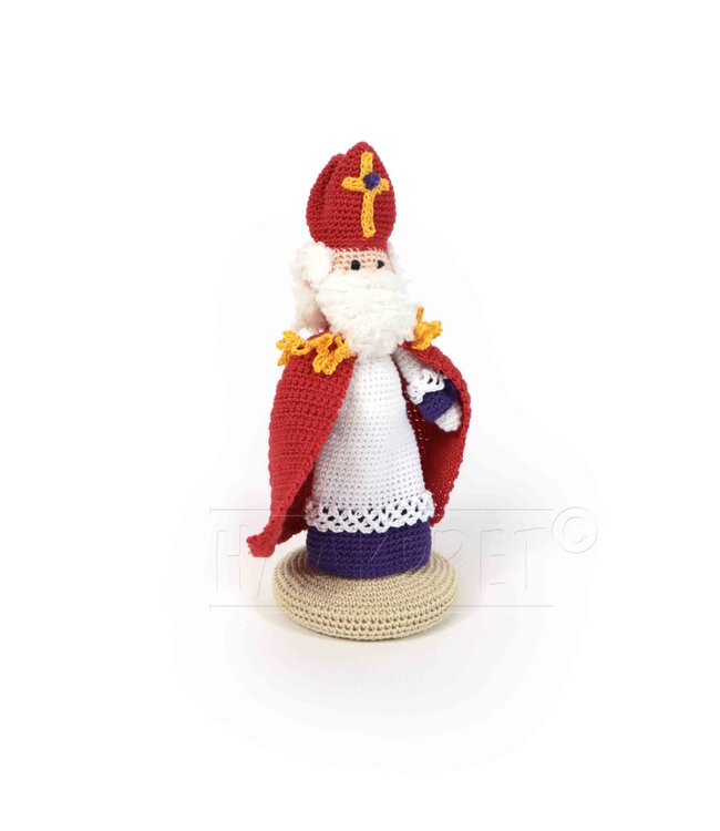 Haakpret Mini mensje Sint - A5 (Néerlandais)   - Anja Toonen
