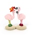 Haakpret Mini beesies Flamingo - Häkelanleitung A5 (Niederländisch)  - Anja Toonen