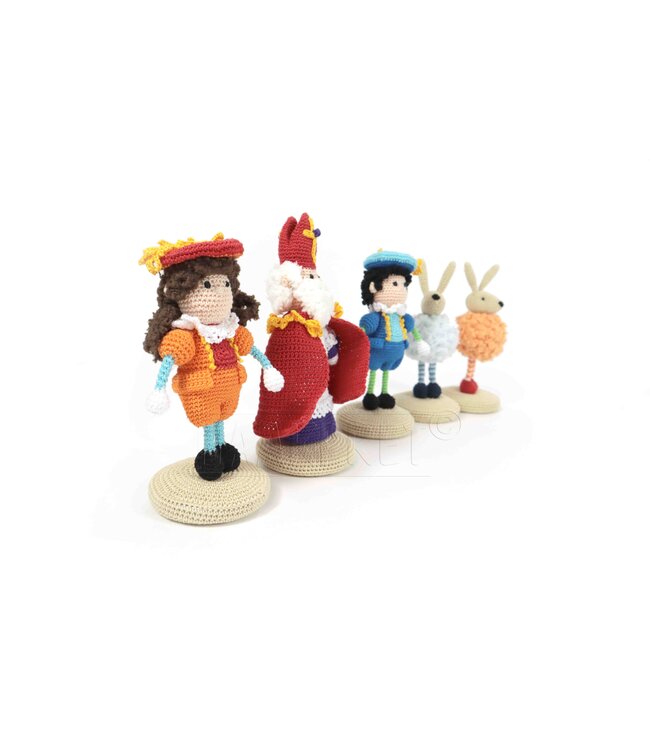 Haakpret Mini beesies Haasje - A5 (Néerlandais)   - Anja Toonen