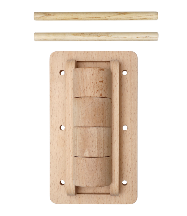 Go Handmade Houten roller voor een knuffel