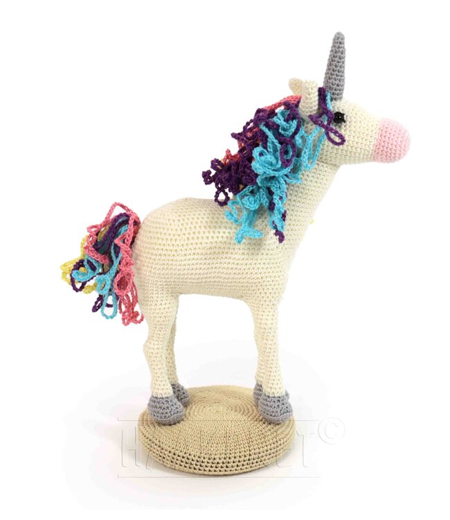 Haakpret Mini Beesie (Sint)Paard/Eenhoorn -  Design A5 (Dutch)   - Anja Toonen