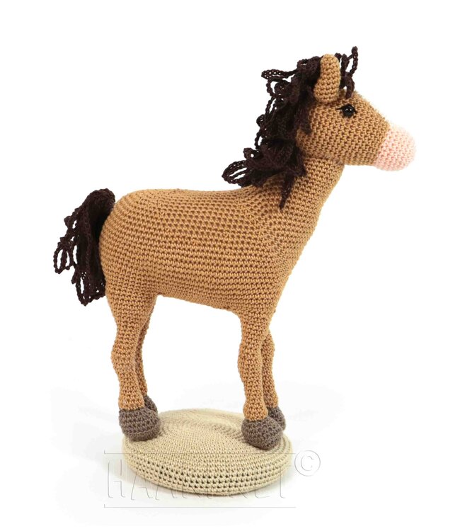 Haakpret Mini Beesie (Sint)Paard/Eenhoorn -  Design A5 (Dutch)   - Anja Toonen